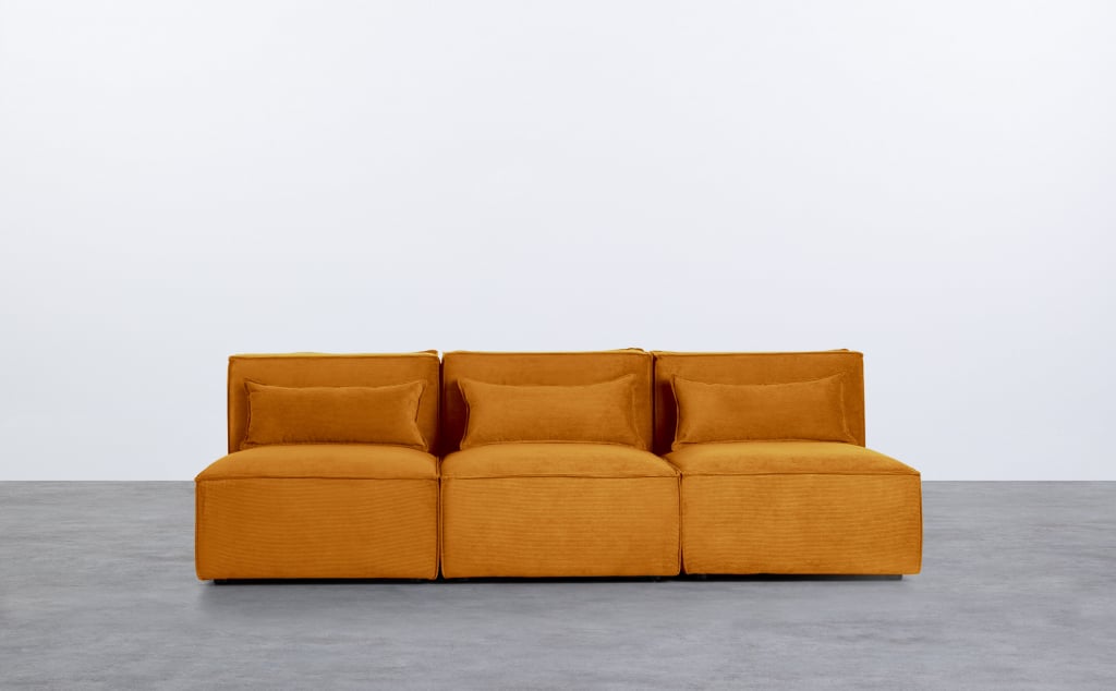 Modulares Sofa 3-Teilig aus Kord Kilhe