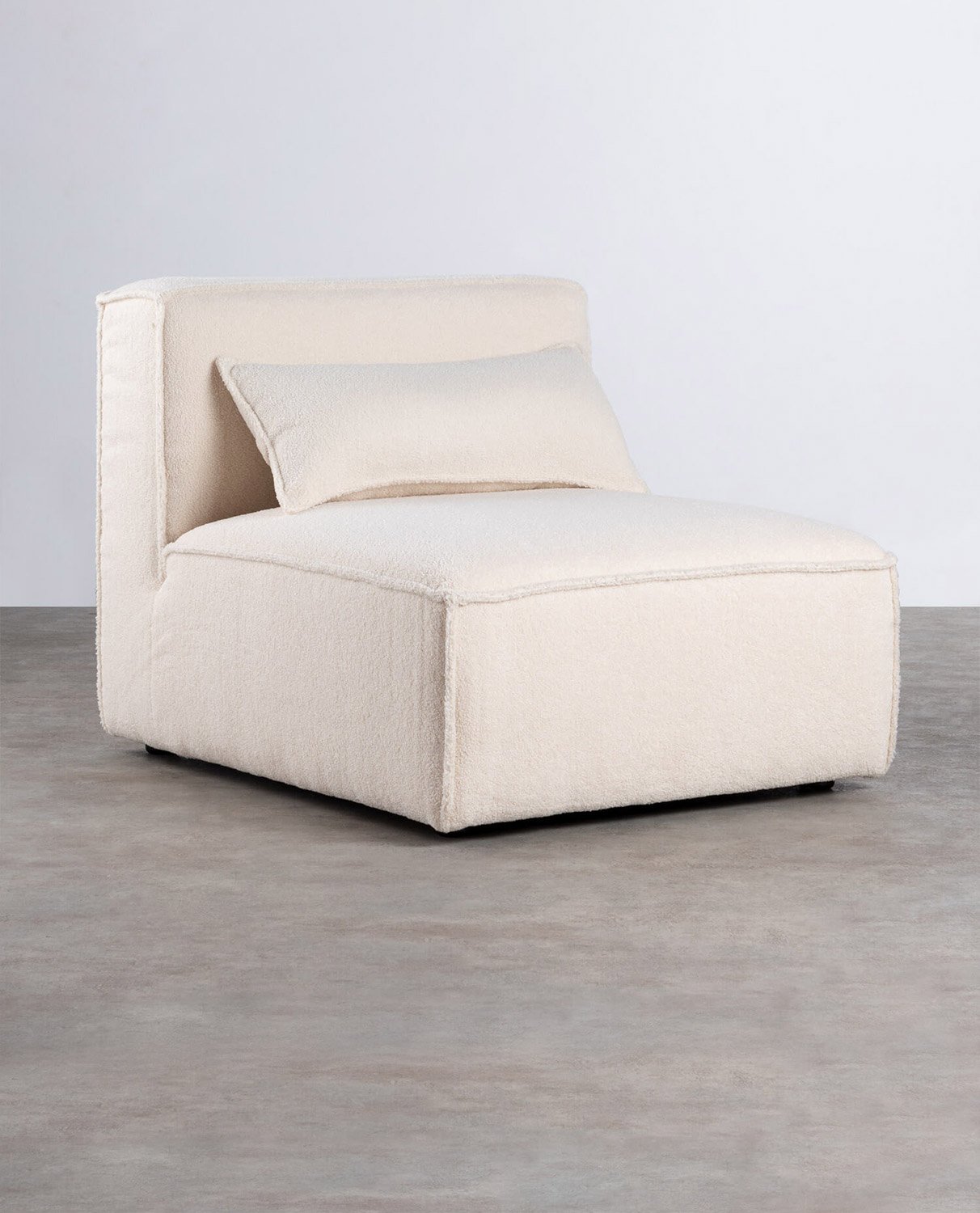Modulares Sofa 2-Teilig aus Bouclé Stoff Kilhe, Galeriebild 2