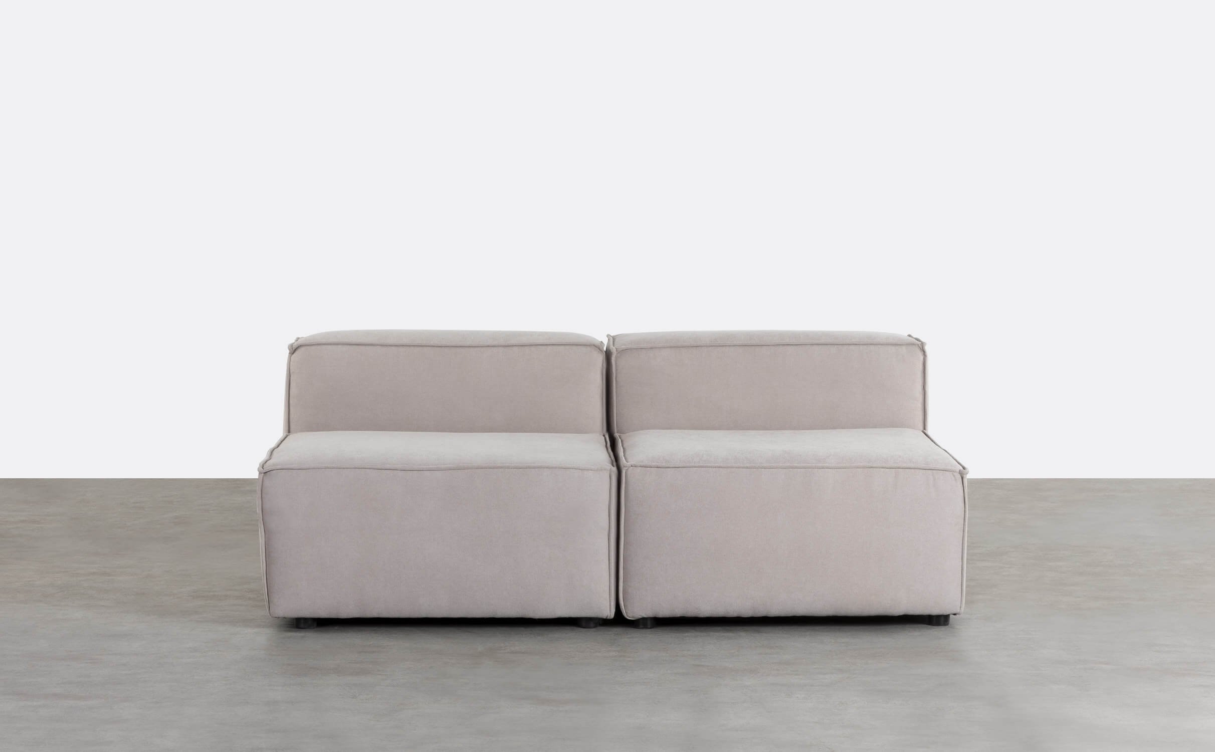 Jordan XL 2-tlg. Modulares Sofa Stoff Sessel, Galeriebild 1