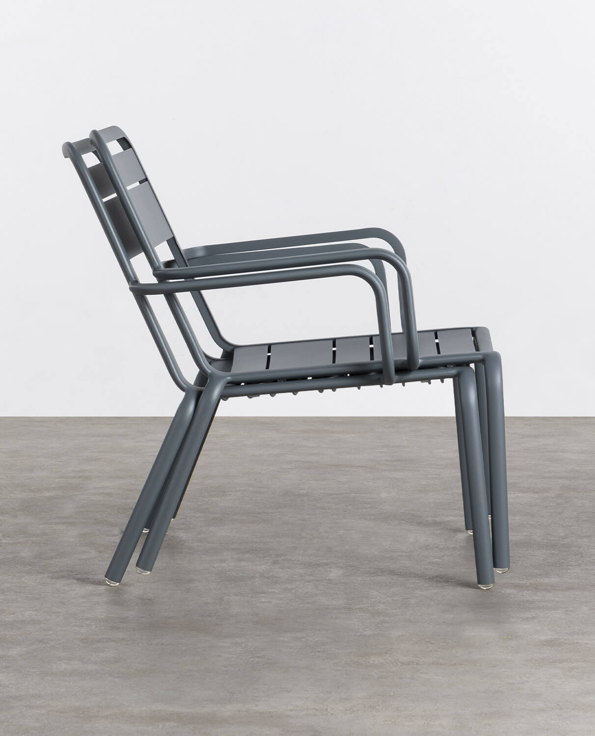 Aluminium-Sessel für den Außenbereich Lambretta, Galeriebild 2