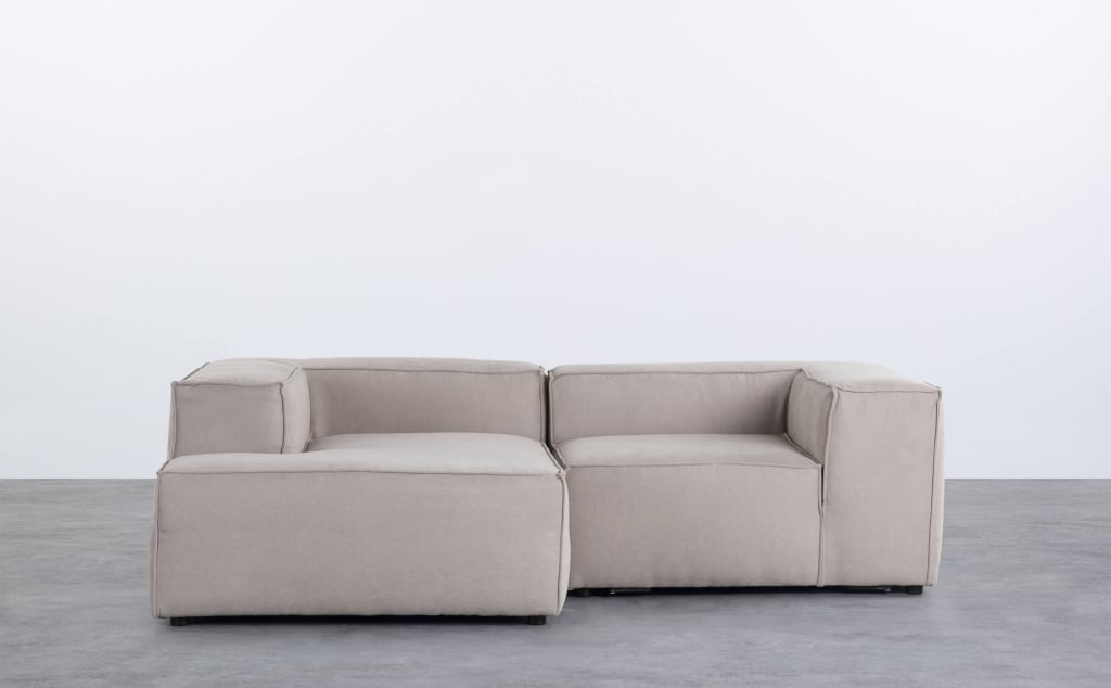 Jordan XL Modulares Chaise Longue Sofa mit Ecksessel aus Stoff