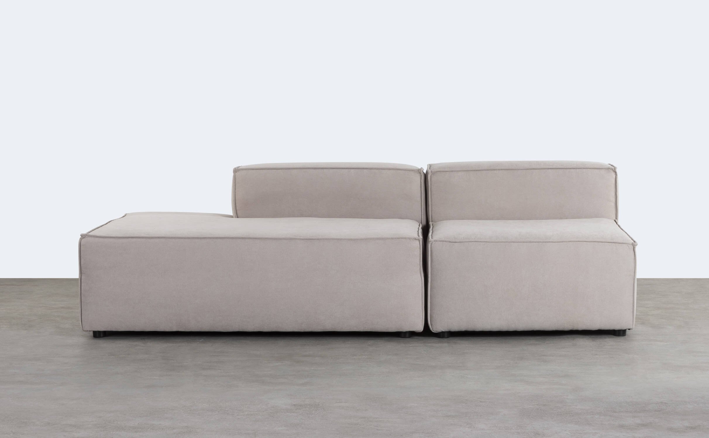 Jordan XL 2-tlg. modulares Sofa, Sessel und Diwan aus Stoff, Galeriebild 1