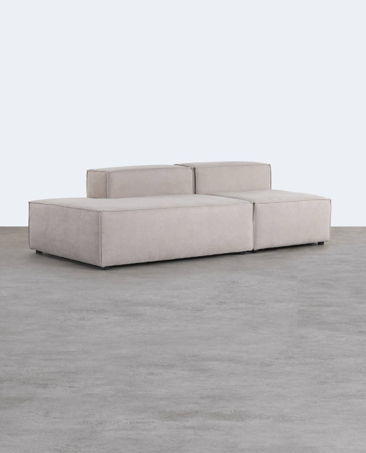 Jordan XL 2-tlg. modulares Sofa, Sessel und Diwan aus Stoff, Galeriebild 2