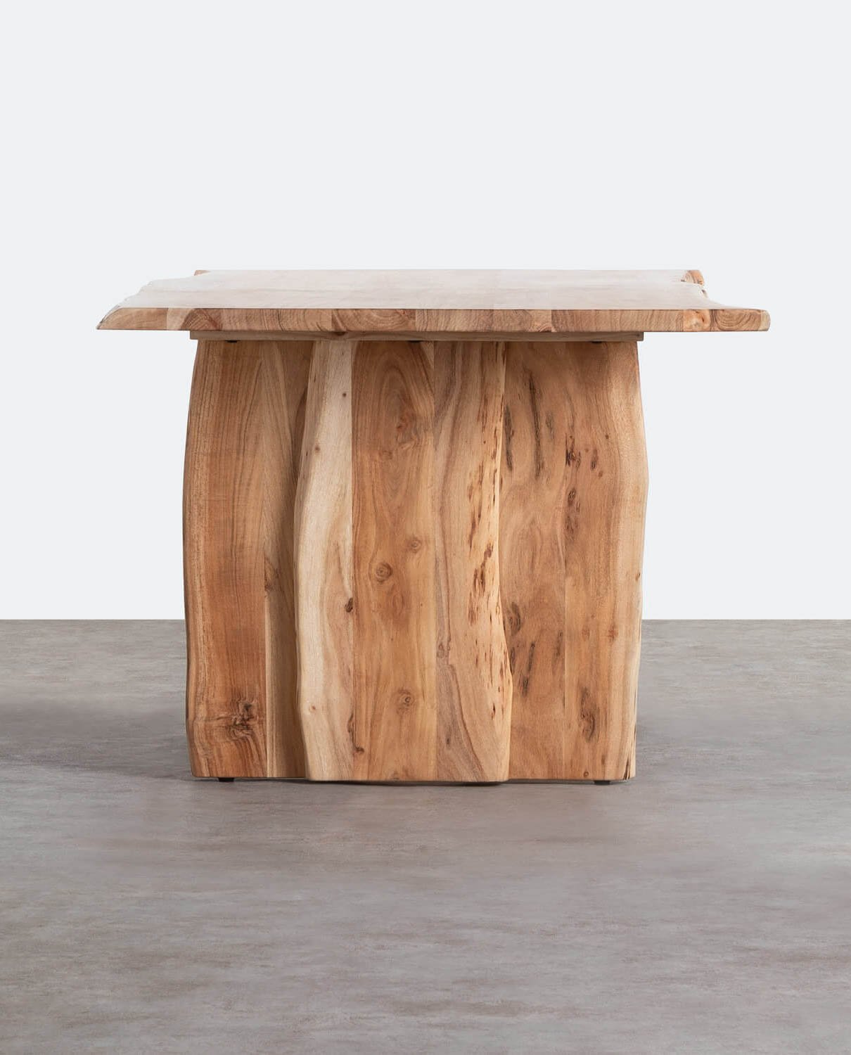Set aus rechteckigem Holztisch Aris und 4 Stühlen Aras, Galeriebild 2