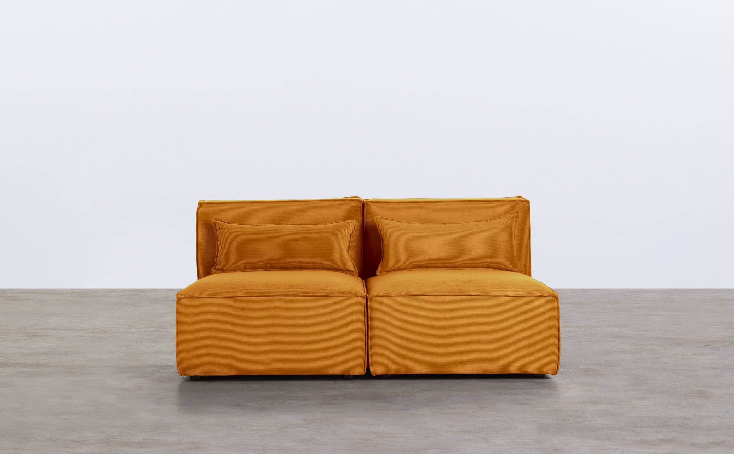 Modulares Sofa 2-Teilig aus Kord Kilhe, Galeriebild 1