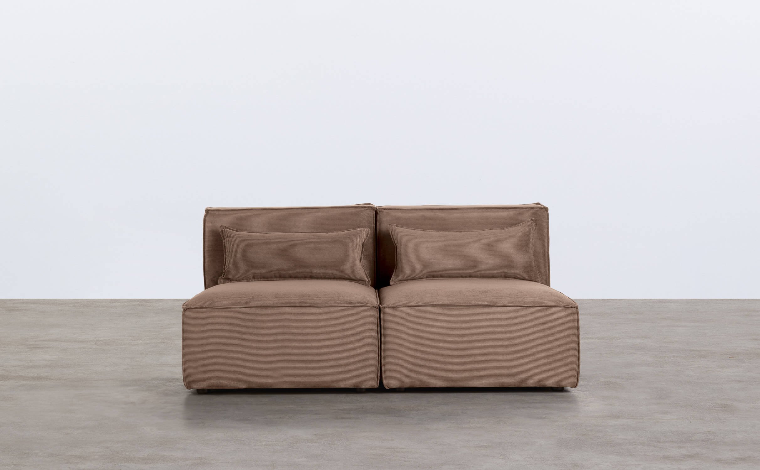 Modulares Sofa 2-Teilig aus Kord Kilhe, Galeriebild 1