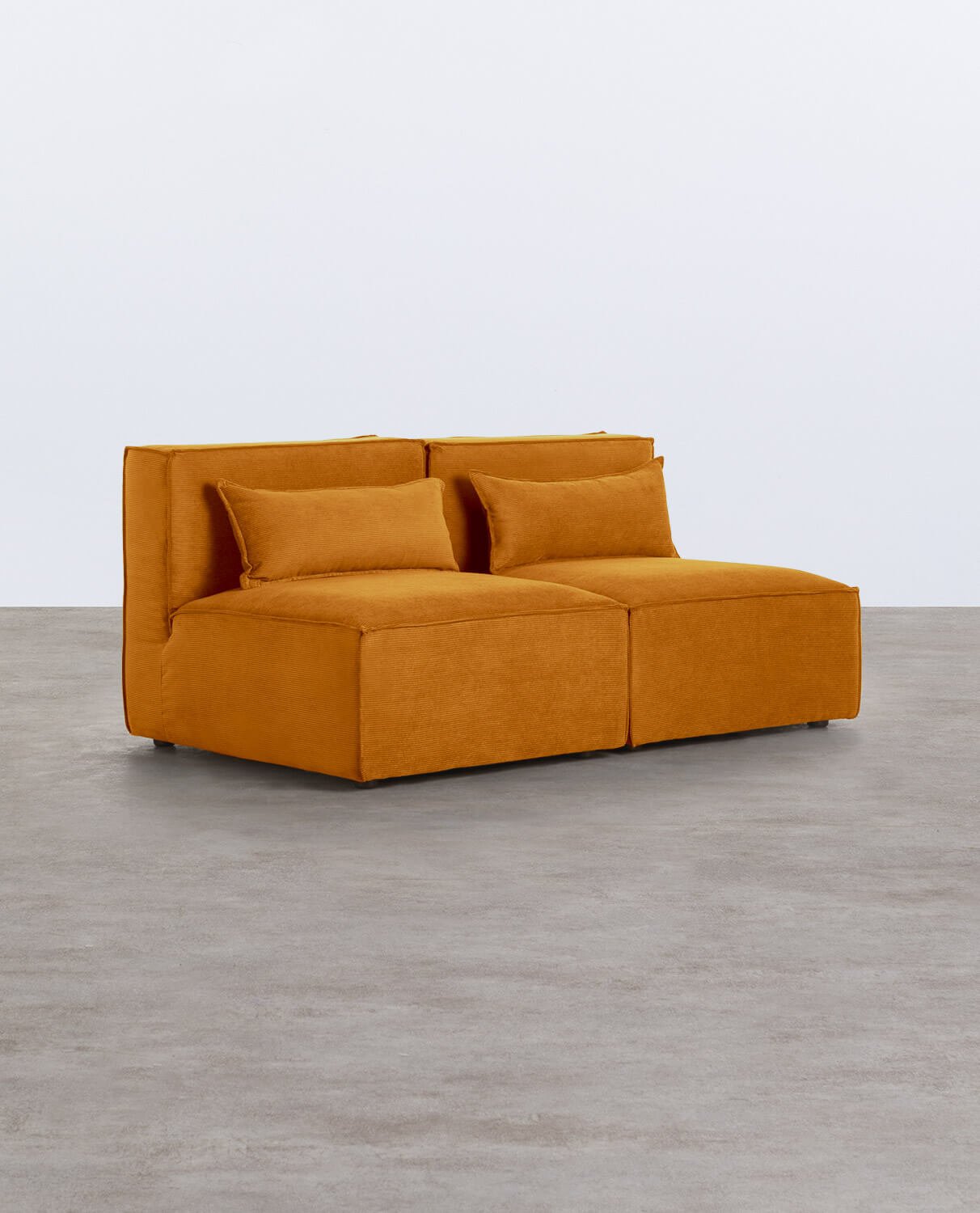 Modulares Sofa 2-Teilig aus Kord Kilhe, Galeriebild 2
