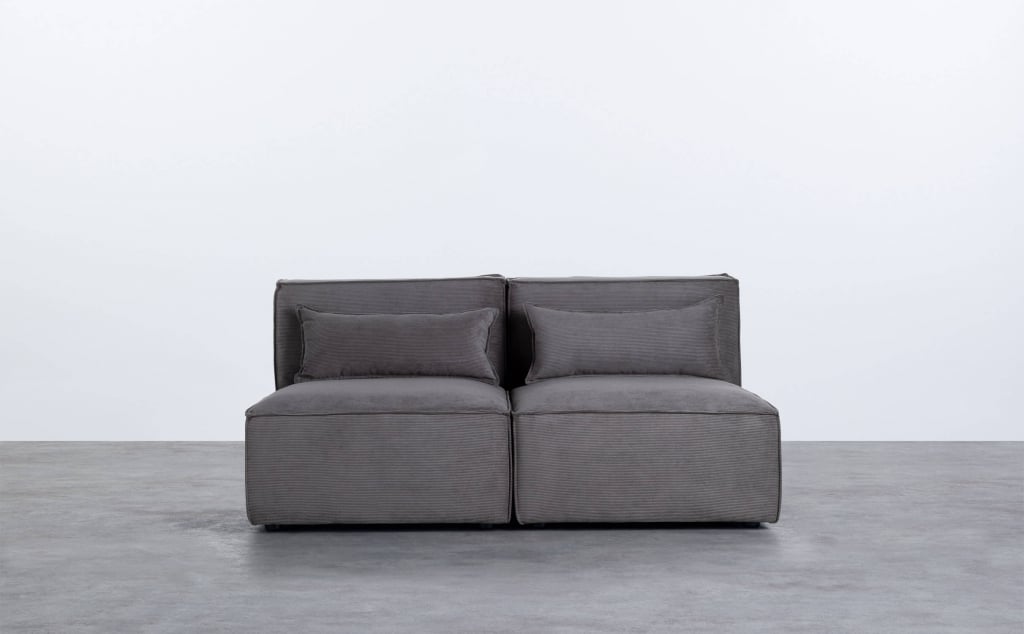 Modulares Sofa 2-Teilig aus Kord Kilhe