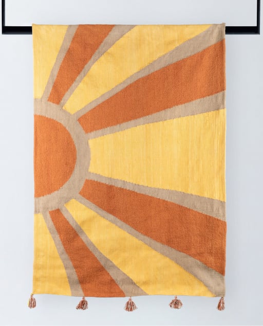 Handgefertigter Teppich aus Wolle und Baumwolle (257X160 cm) Alba