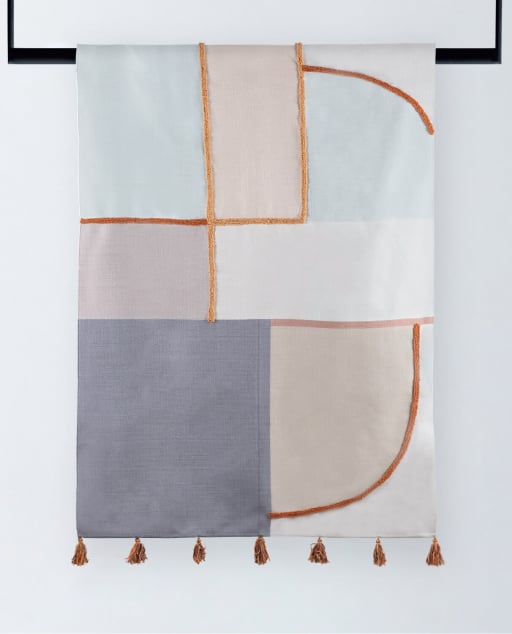 Handgefertigter Polyester-Teppich (250x160 cm) Zayn