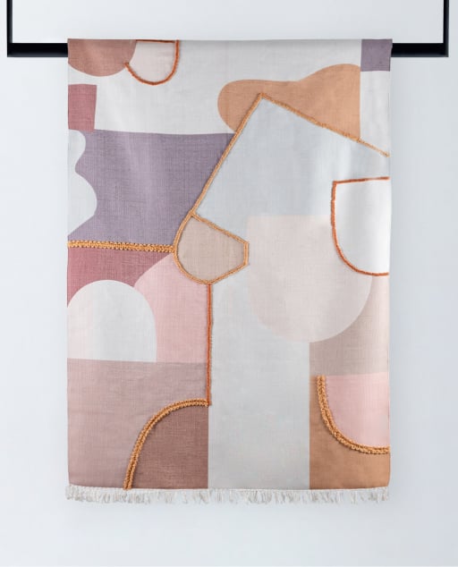 Handgefertigter Polyester-Teppich (240x160 cm) Adelin