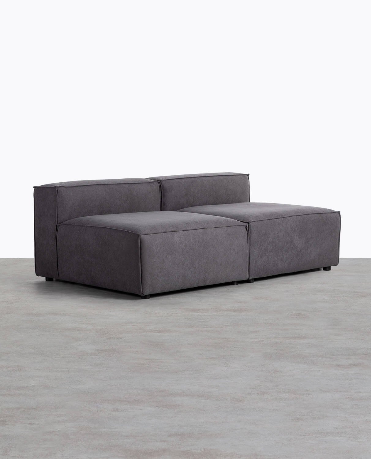 Jordan XL 2-tlg. Modulares Sofa Stoff Sessel, Galeriebild 2