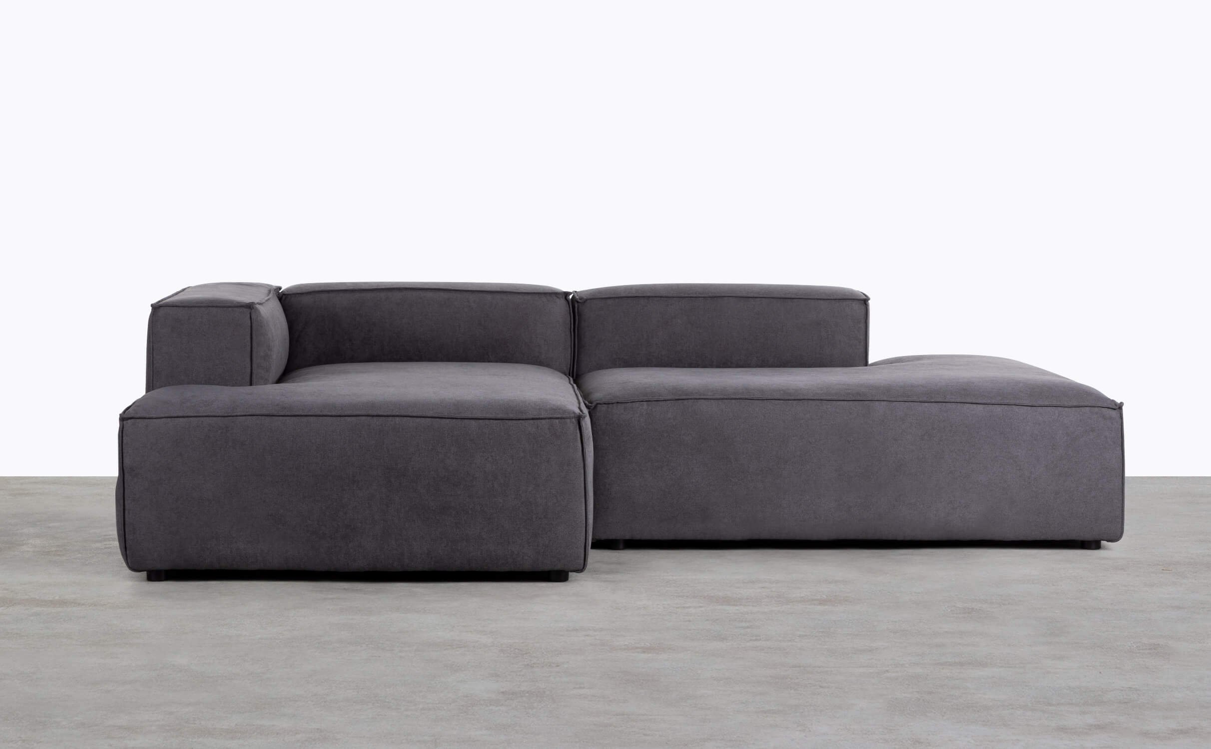 Jordan XL Modular Chaise Longue Sofa mit Stoff Divan , Galeriebild 1