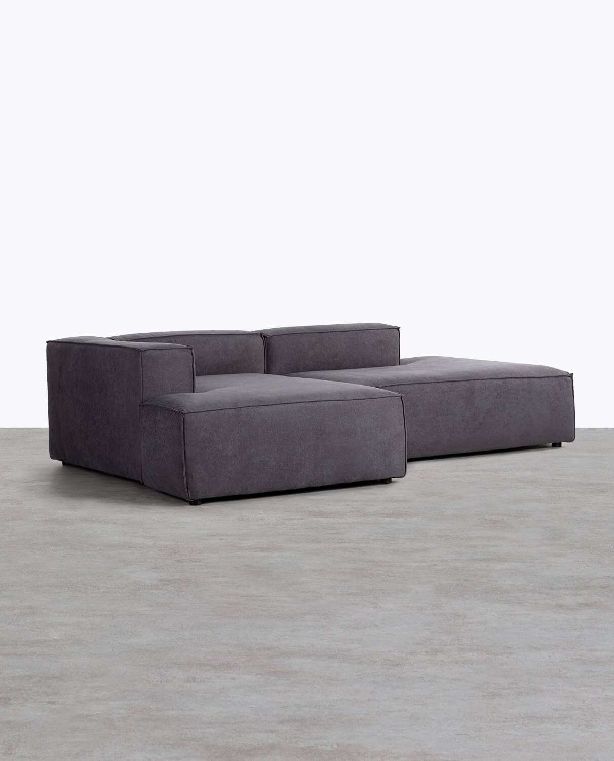 Jordan XL Modular Chaise Longue Sofa mit Stoff Divan , Galeriebild 2