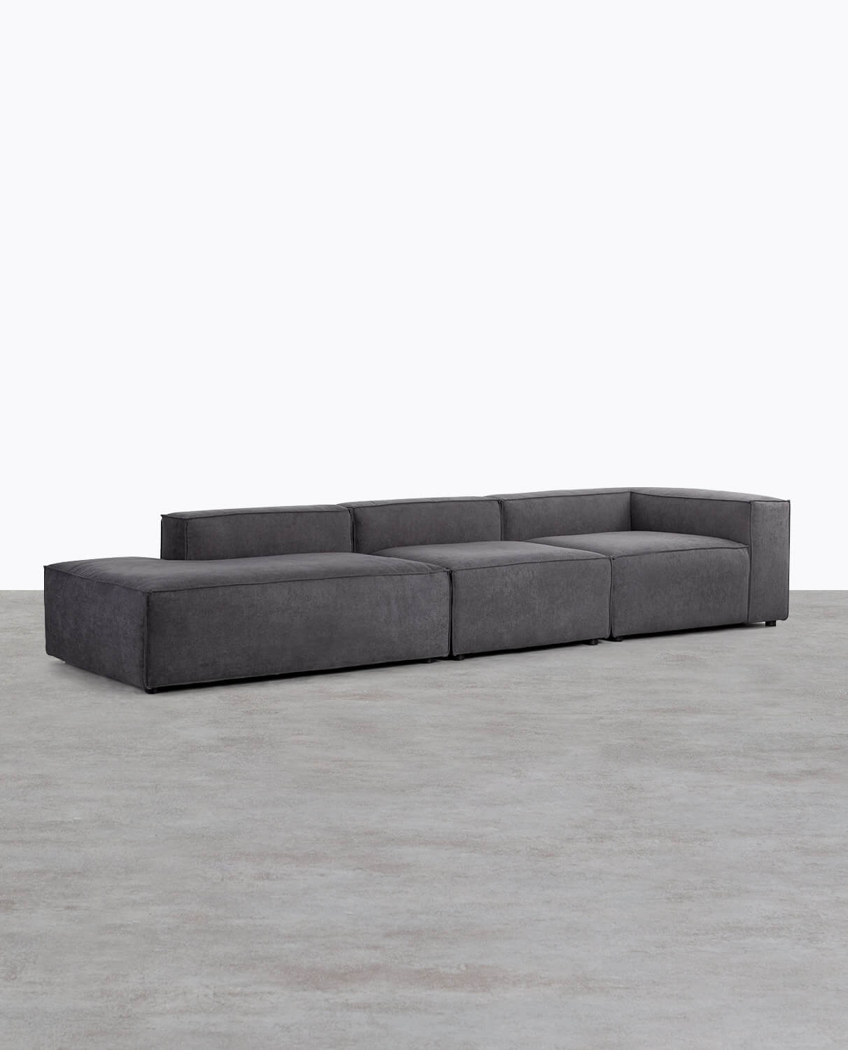 3-teiliges modulares Sofa mit Stoffschlafsofa Jordan XL, Galeriebild 2