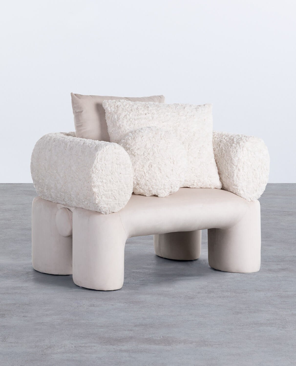 Sulli Hybrid-Sessel aus Stoff , Galeriebild 1
