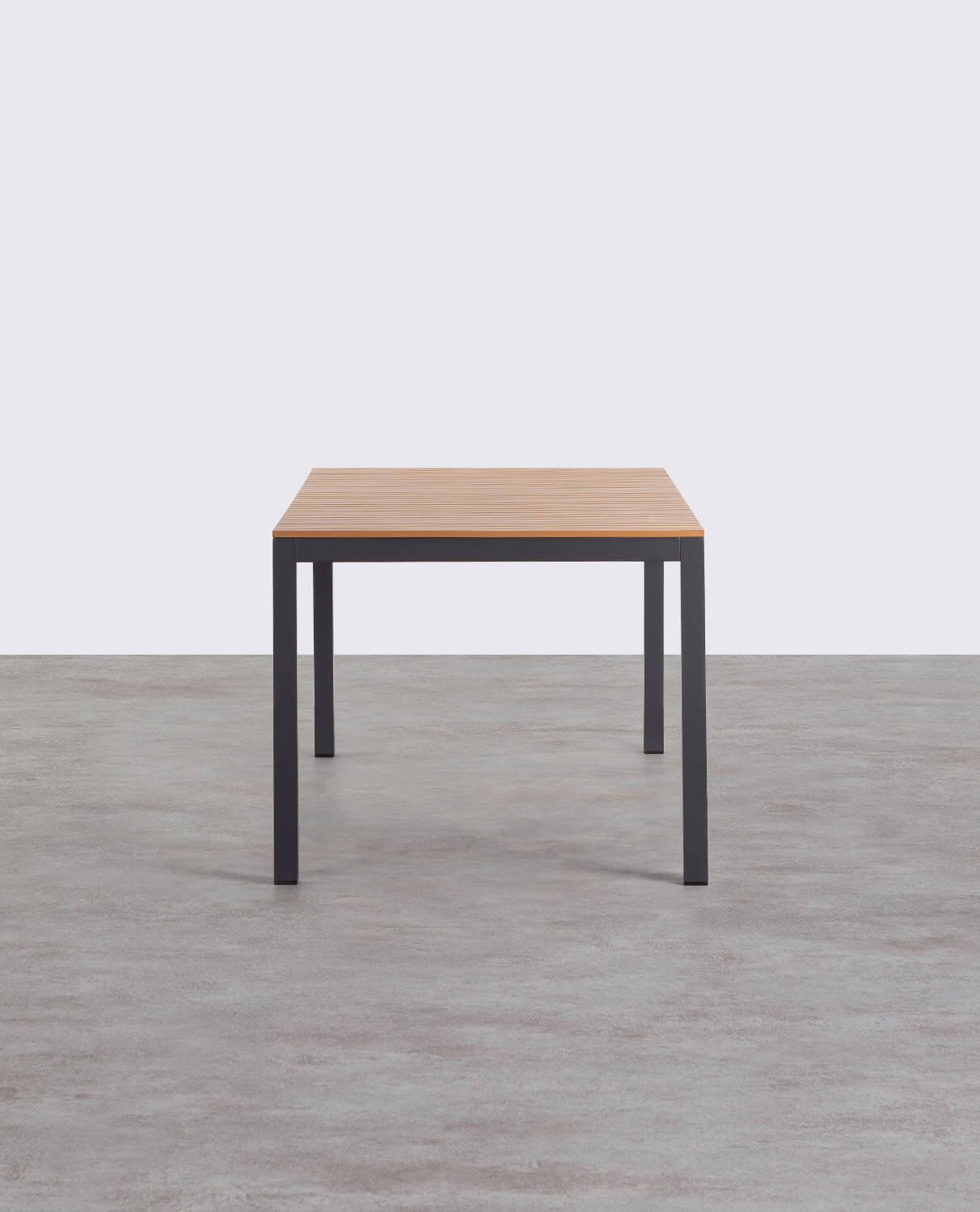 Rechteckiger Aluminium Tisch für draußen (180x90 cm) Korce, Galeriebild 2