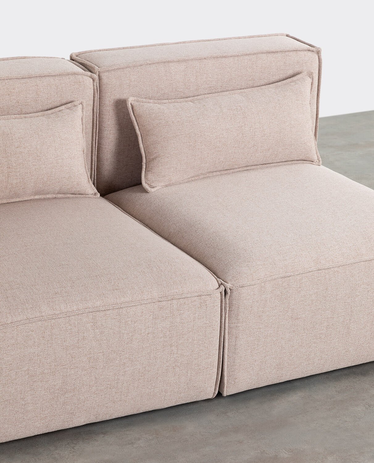 Kilhe Modular Corner 2-teiliges Sofa in Stoff, Galeriebild 2