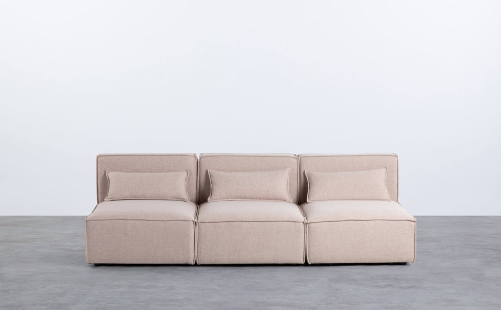 Kilhe 3-teiliges modulares Sofa aus Stoff