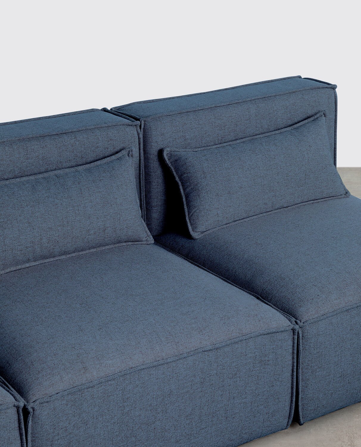 Kilhe 3-teiliges modulares Sofa aus Stoff, Galeriebild 2
