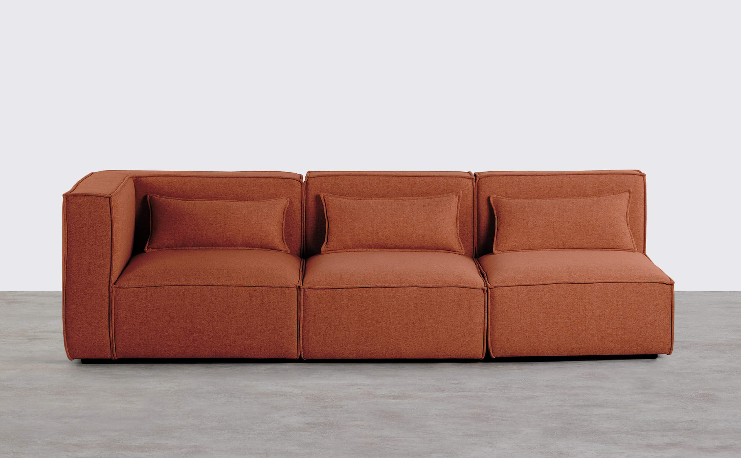 3 Stück Modulares Sofa mit zwei Stoffsesseln Kilhe, Galeriebild 1