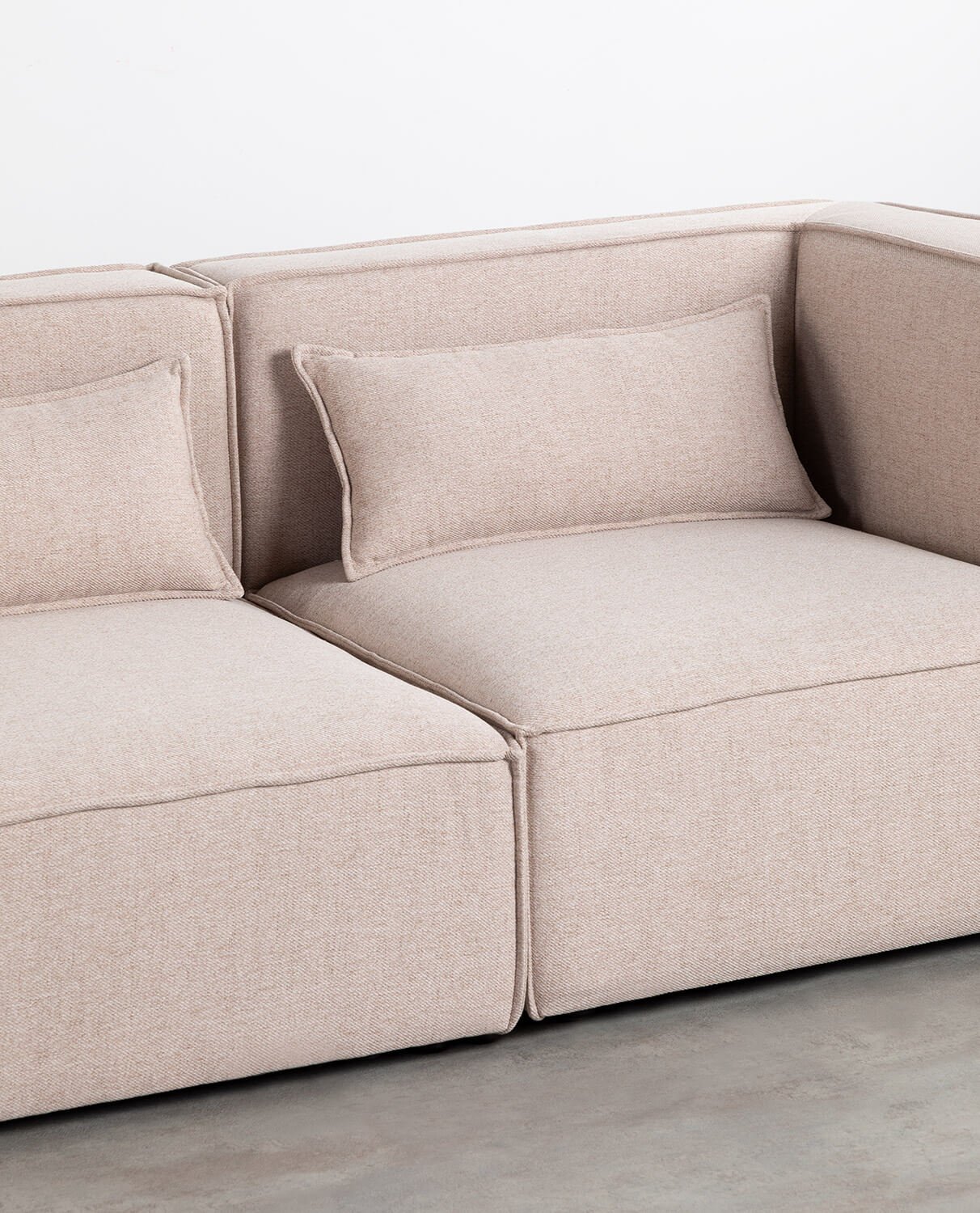 Modulares 3-teiliges Sofa mit 2 Ecksesseln aus Kilhe-Stoff, Galeriebild 2