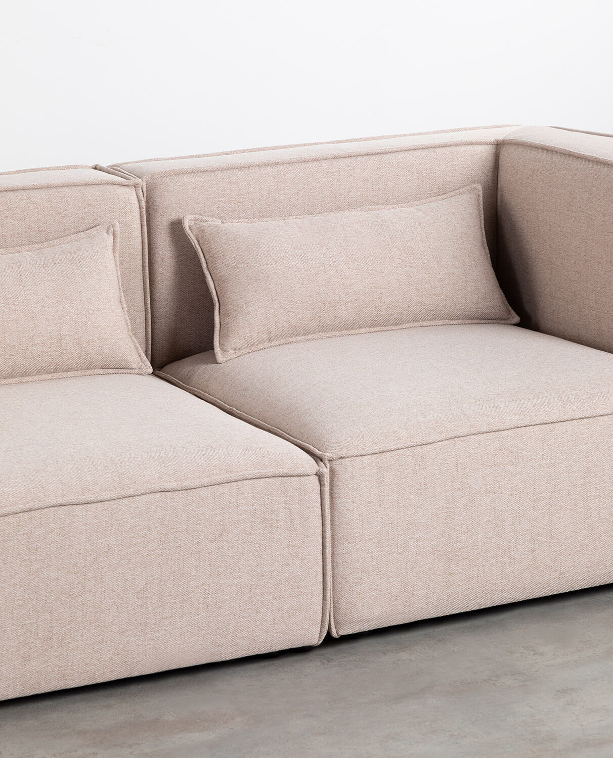 4 Stück Modulares Sofa mit 2 Ecksesseln aus Stoff Kilhe, Galeriebild 2