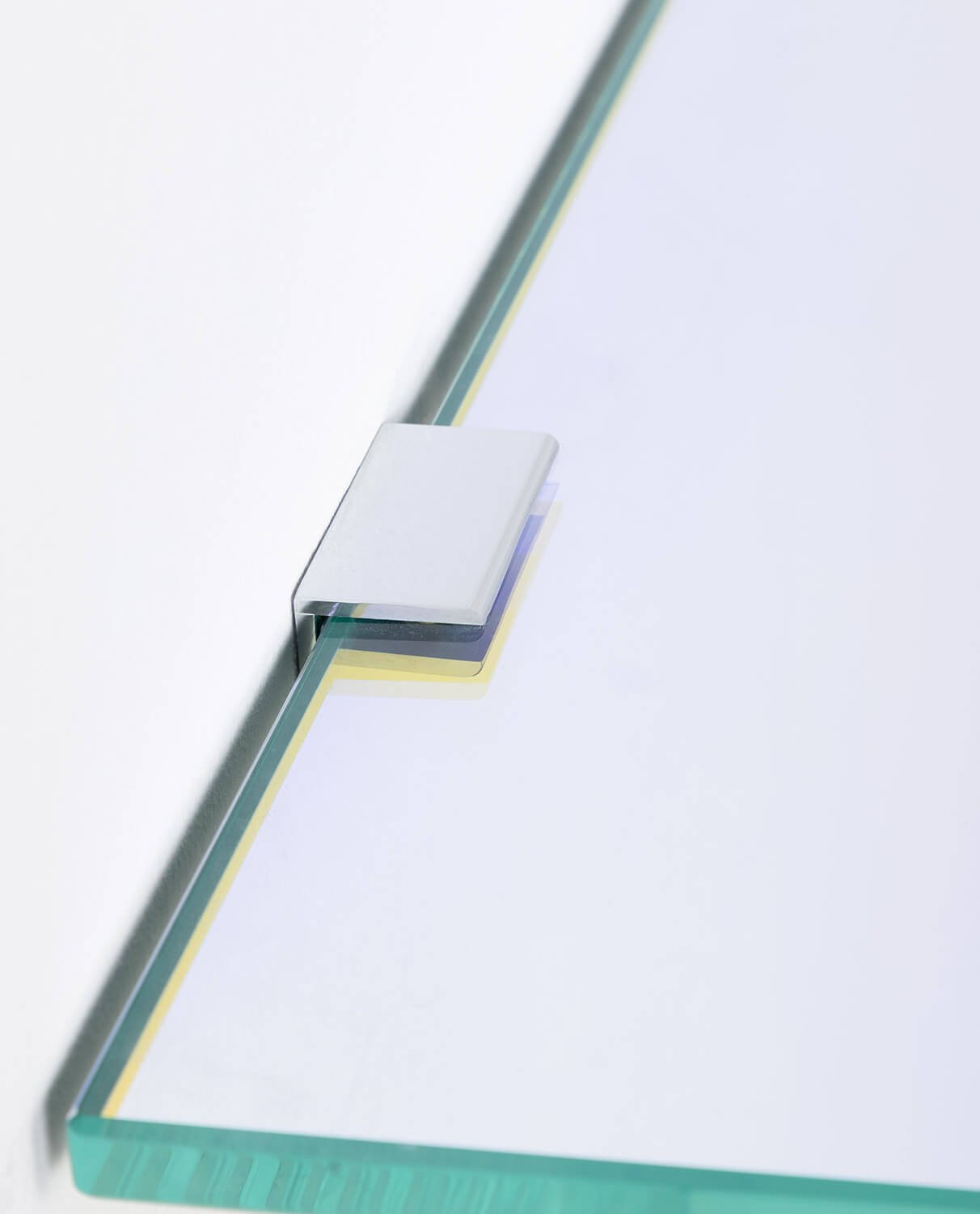 Iris Schreibtisch aus gehärtetem Glas, Galeriebild 7