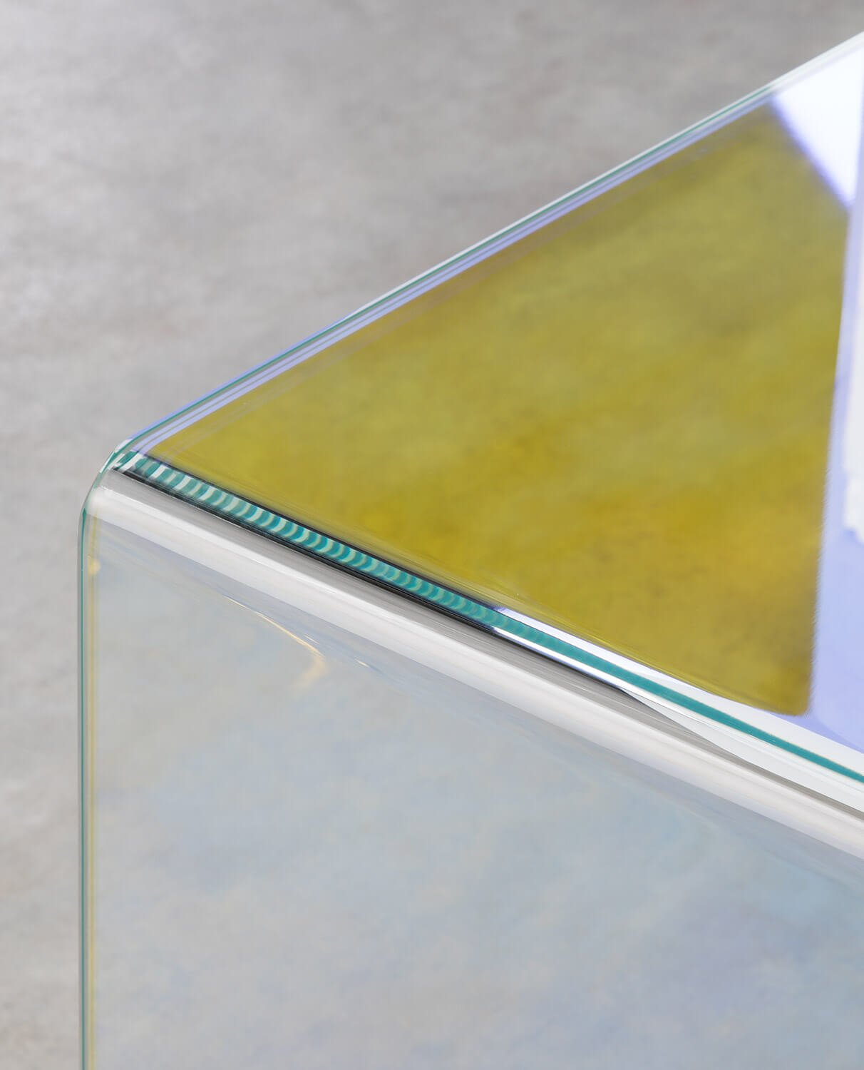 Iris Schreibtisch aus gehärtetem Glas, Galeriebild 8