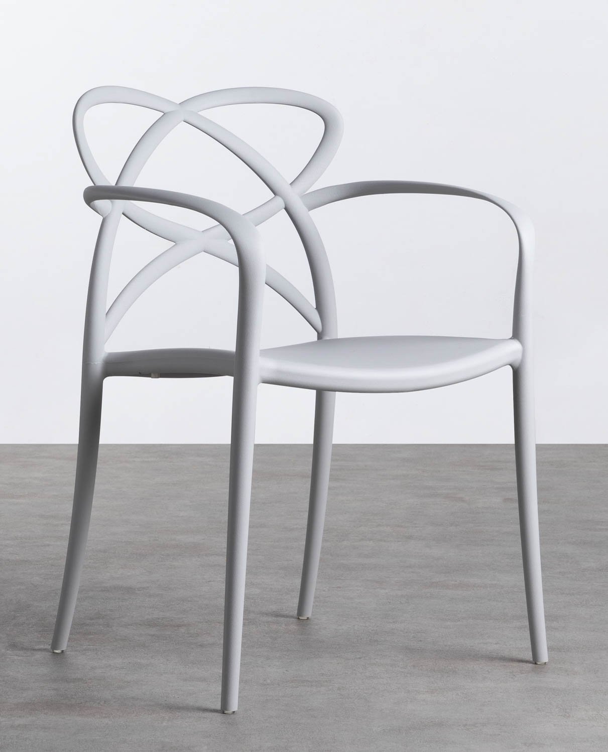 2er-Pack Polypropylen-Stühle für den Außenbereich mit Armlehnen Cielo, Galeriebild 1