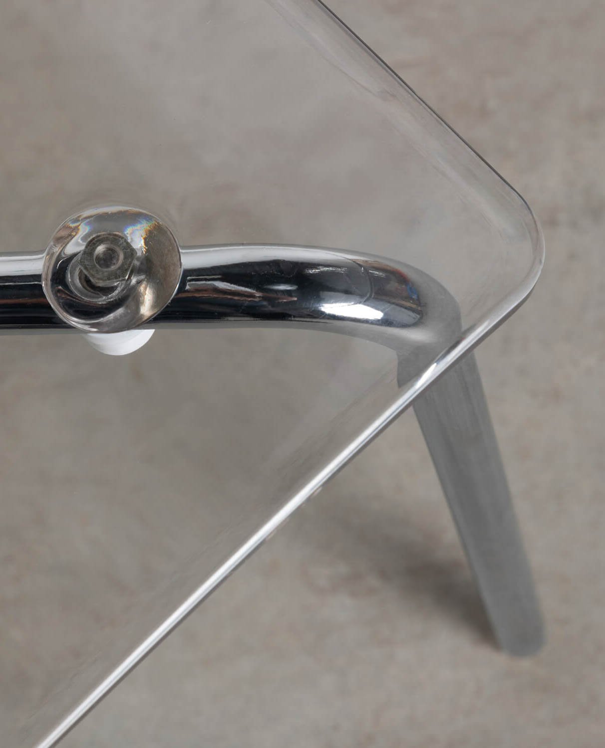 4er-Pack Esstischstühle aus Polycarbonat und Metall Samay, Galeriebild 6