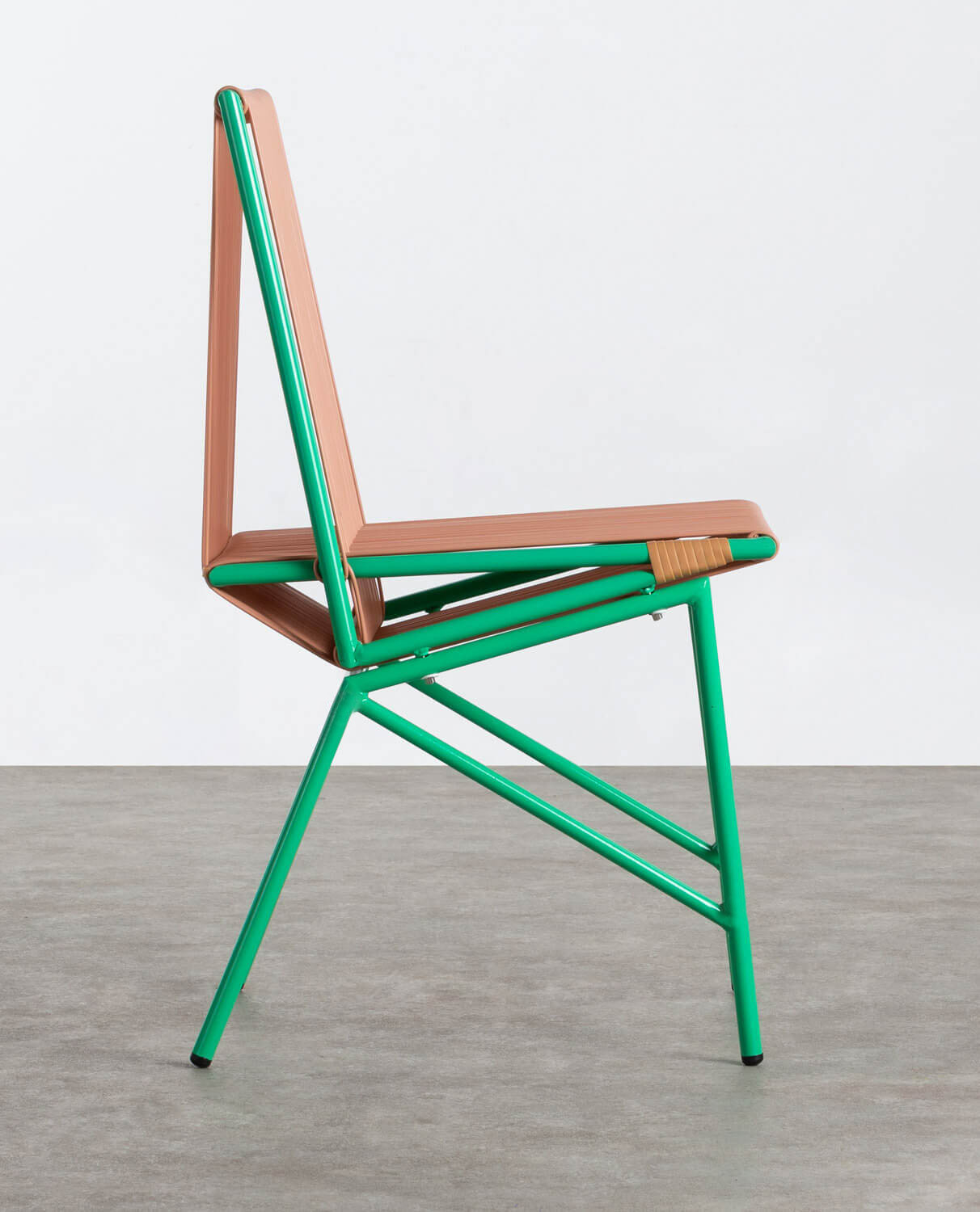 2er-Pack PVC- und Stahlstühle für den Außenbereich Amur Colors, Galeriebild 2