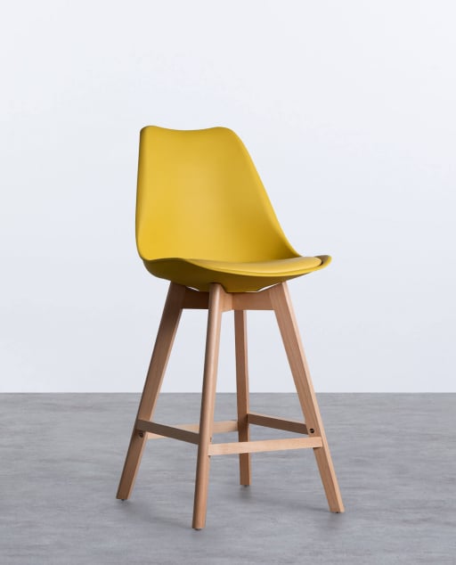 2er-Pack Hohe Hocker aus Polypropylen (64 cm) Fine Freya