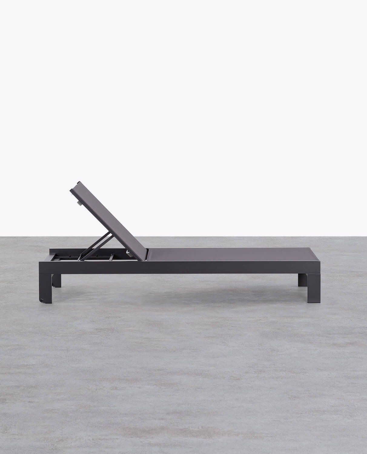 2er-Pack Liegestühle aus Aluminium und Stoff New Kreta, Galeriebild 2