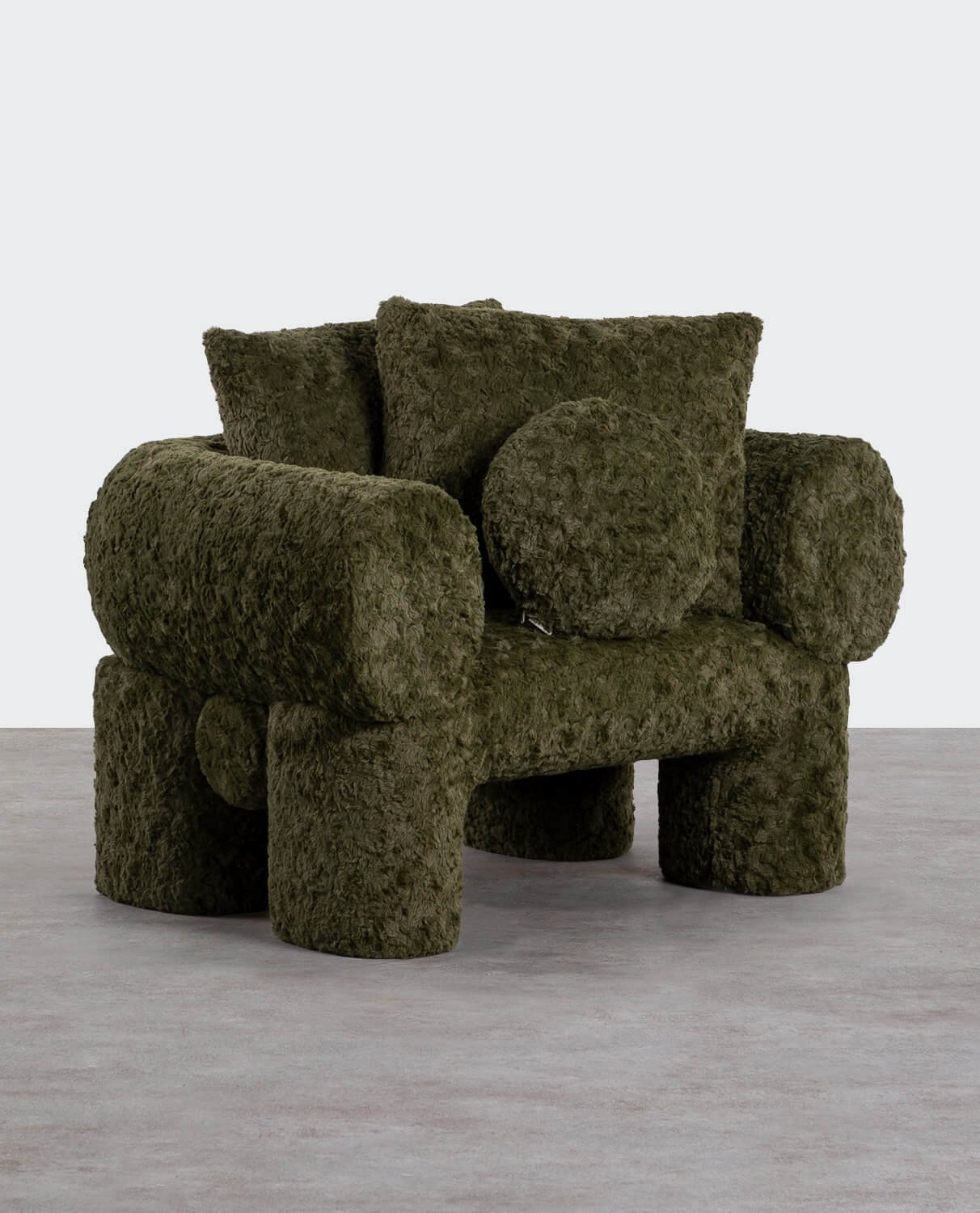 Sessel aus Stoff Sulli Furry, Galeriebild 1