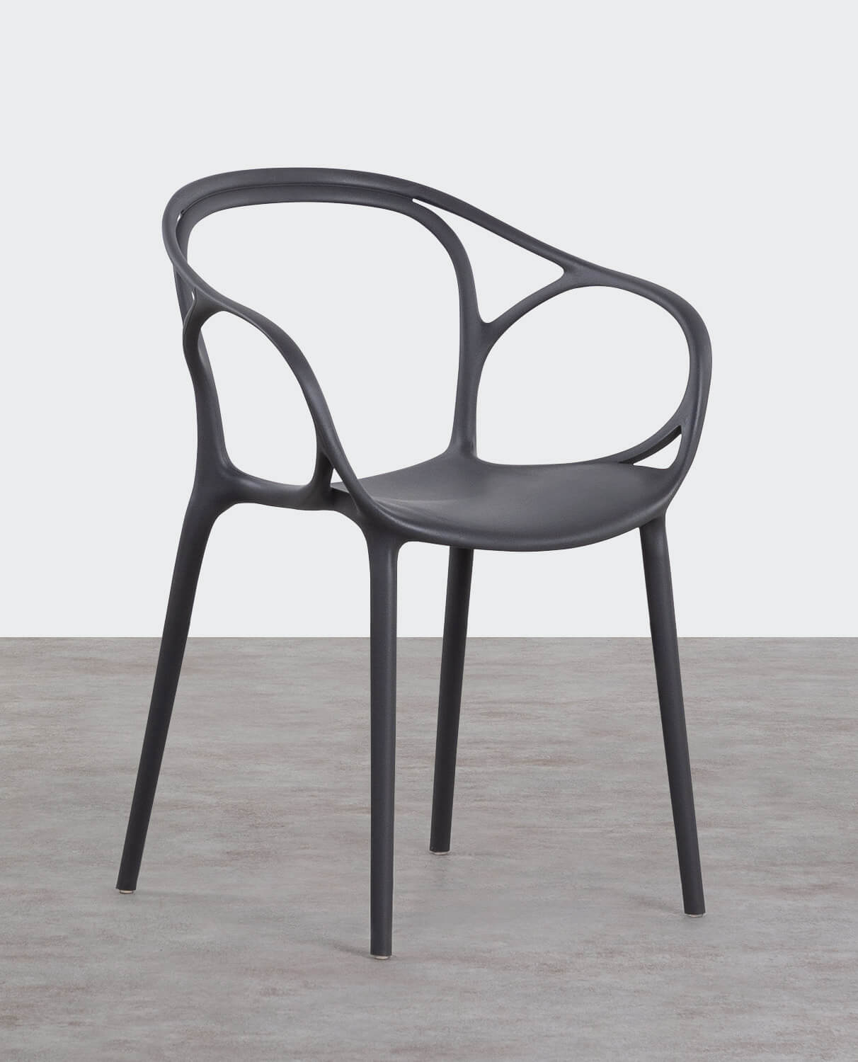 2er-Pack Erbra Polypropylen-Stühle für den Außenbereich mit Armlehnen, Galeriebild 1
