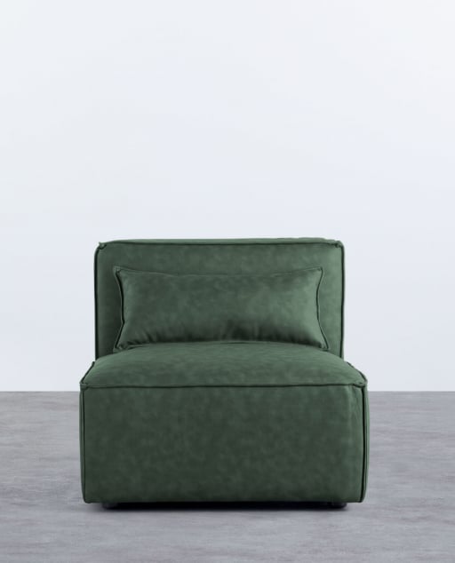 Modularer Sessel aus Kunstwildleder des Sofas Kilhe