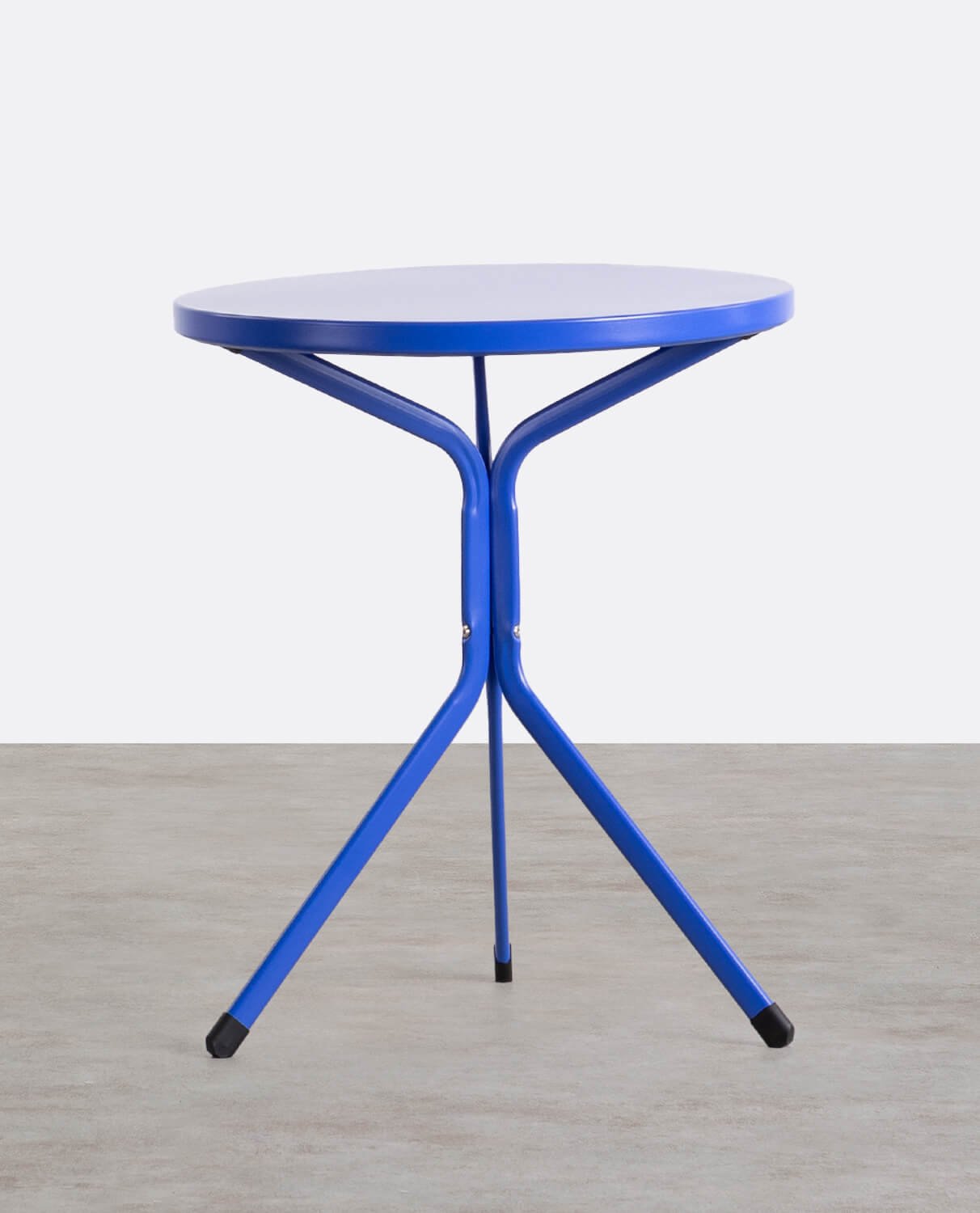 Runder Metalltisch für den Außenbereich (Ø60 cm) Enlo, Galeriebild 1