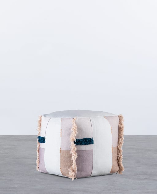 Quadratischer Pouf Esau