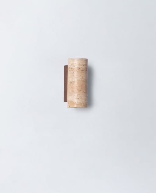 Eriel Travertin-Marmor-Wandleuchte