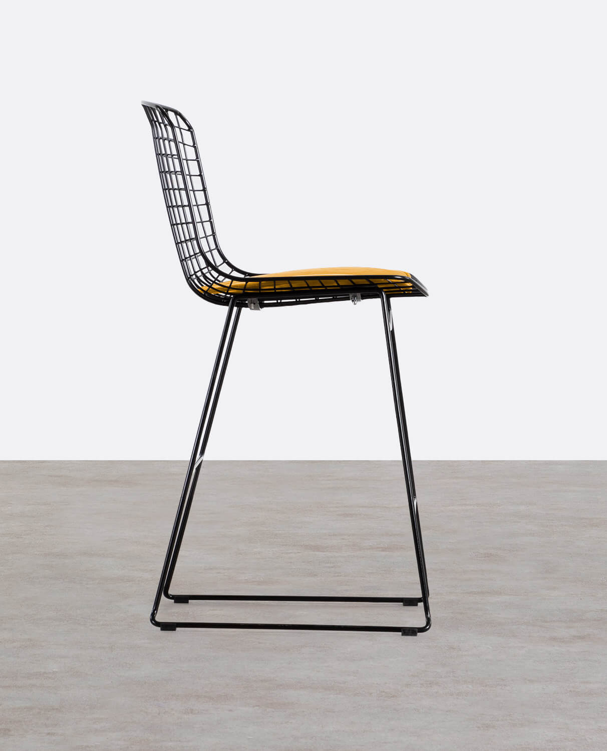Hoher Metallhocker (66 cm) hohe Rückenlehne Aras , Galeriebild 2