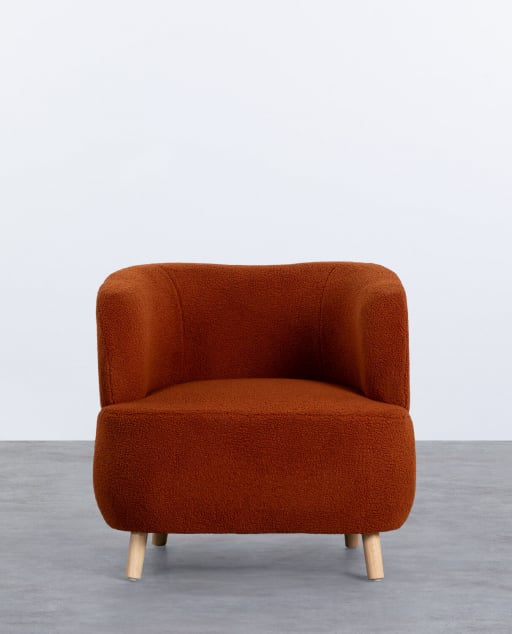 Ailen Bouclé Stoffsessel