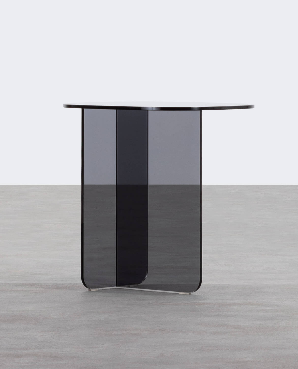 Urel Beistelltisch- und Couchtisch-Set aus gehärtetem Glas, Galeriebild 7