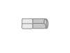 Modulares 2-teiliges Ecksofa mit Ilham-Stoffsessel
