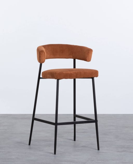 Packen Sie 4 hohe Metallhocker (74 cm) Eloise Pana