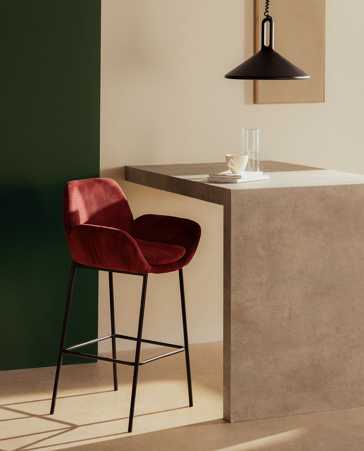 4er-Pack Hohe Metallhocker (77 cm) Eider Pana, Galeriebild 2