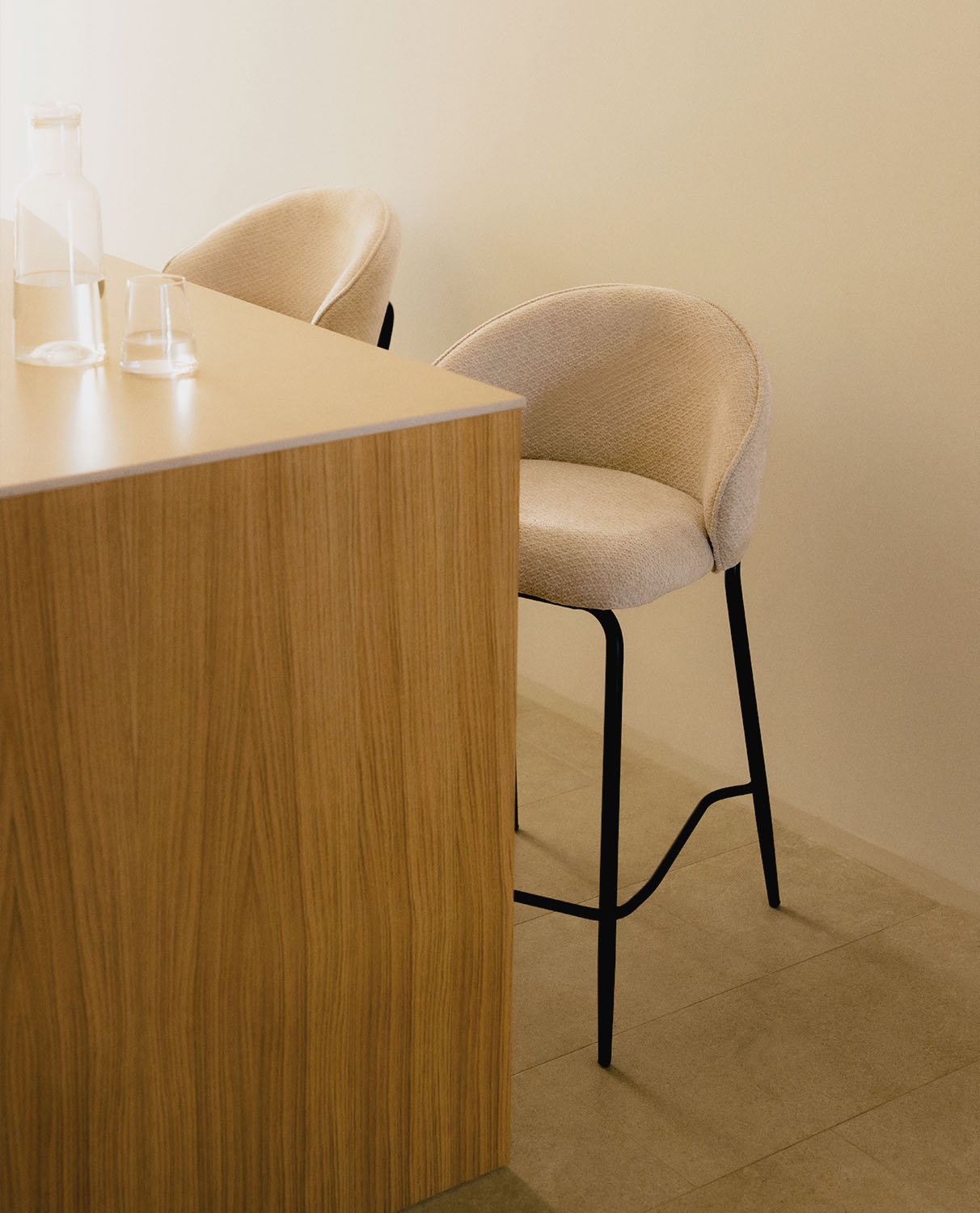 4er-Set der Hocker (64 cm) Emna, Galeriebild 2