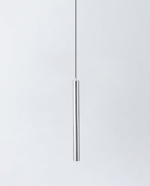 Metall-LED-Deckenleuchte (Ø3,5 cm) Muir - Verzinktes Aluminium