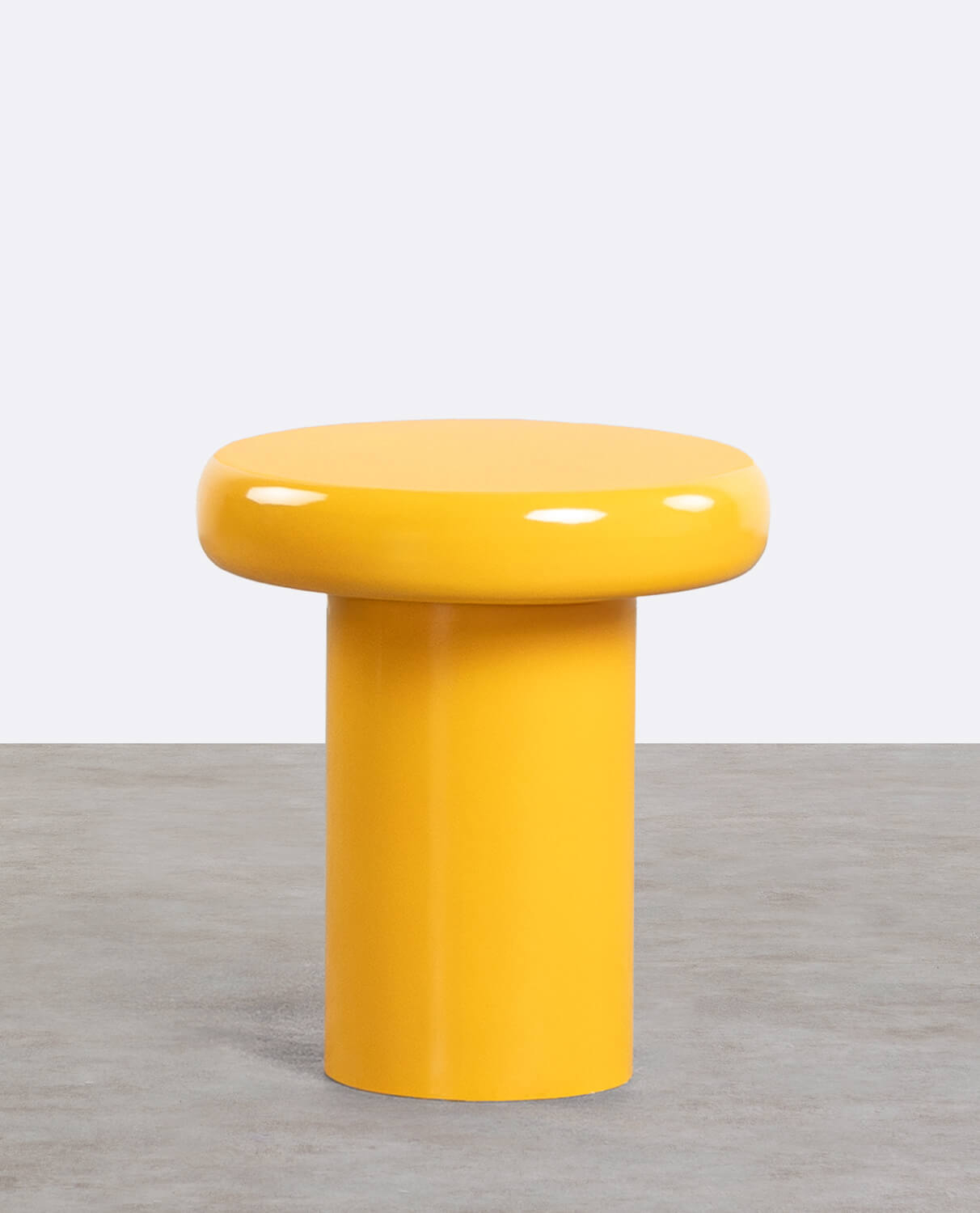 Runder Beistelltisch aus Metall (Ø40 cm) Wario, Galeriebild 1