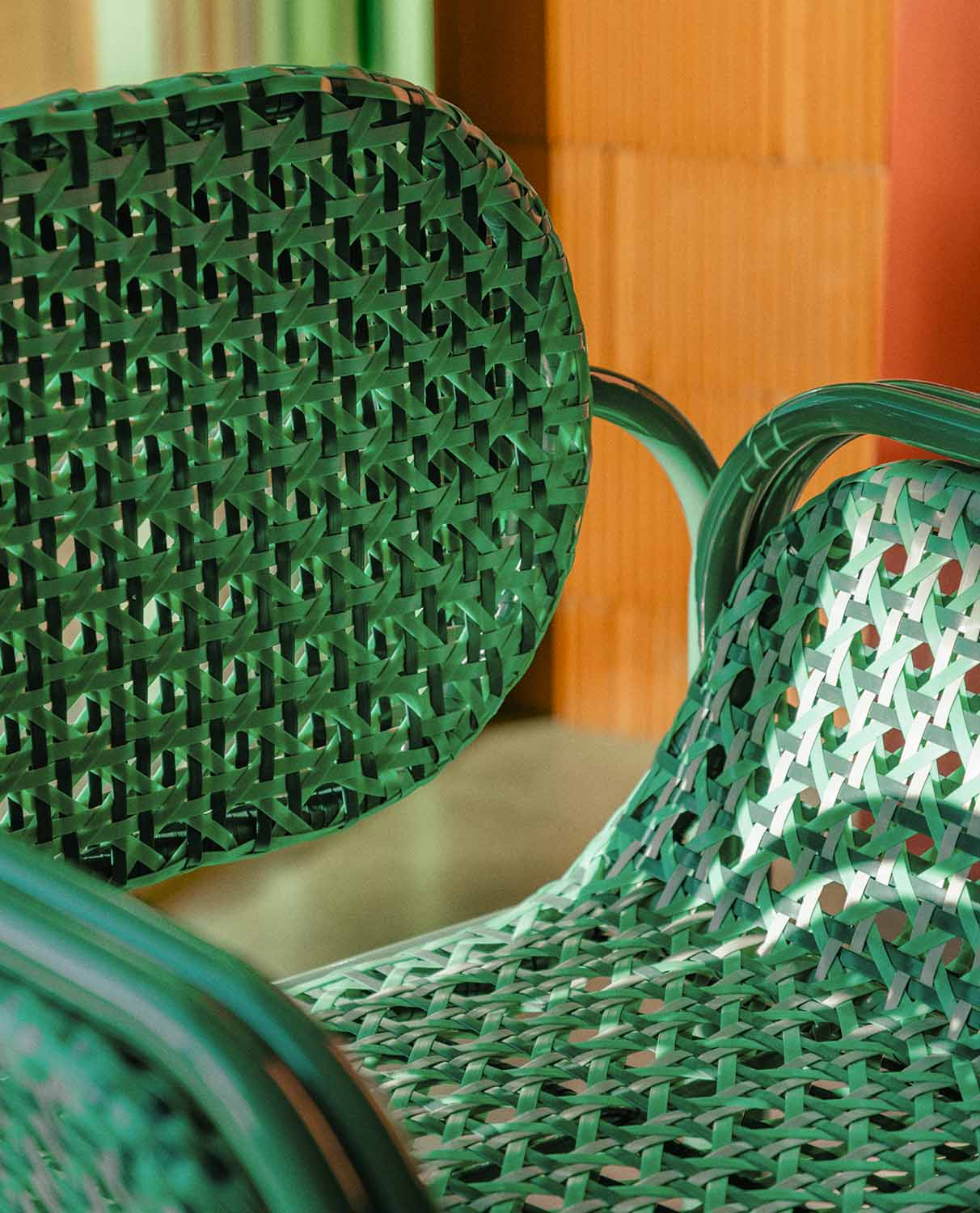 Pack Sie 2 Sessel mit Armlehnen aus Aluminium und Synthetischem Rattan Roys, Galeriebild 6